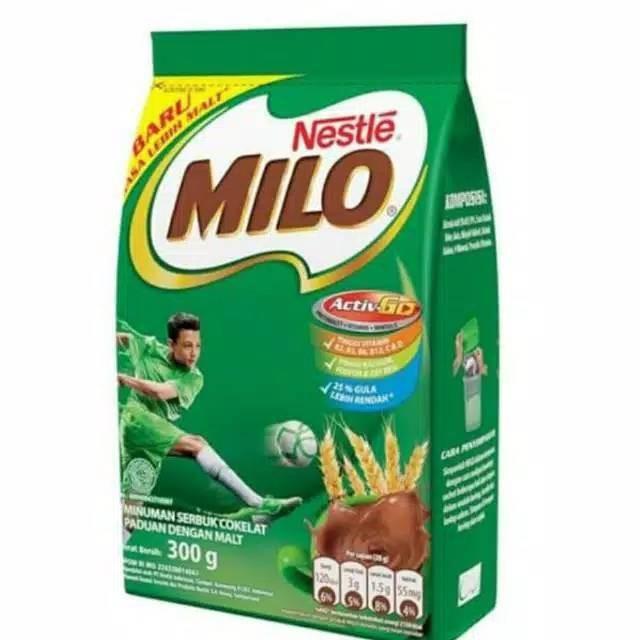 Gambar Milo Activ-GO Susu Bubuk Coklat Pouch 300gr dari berkahjaya221 undefined Tokopedia