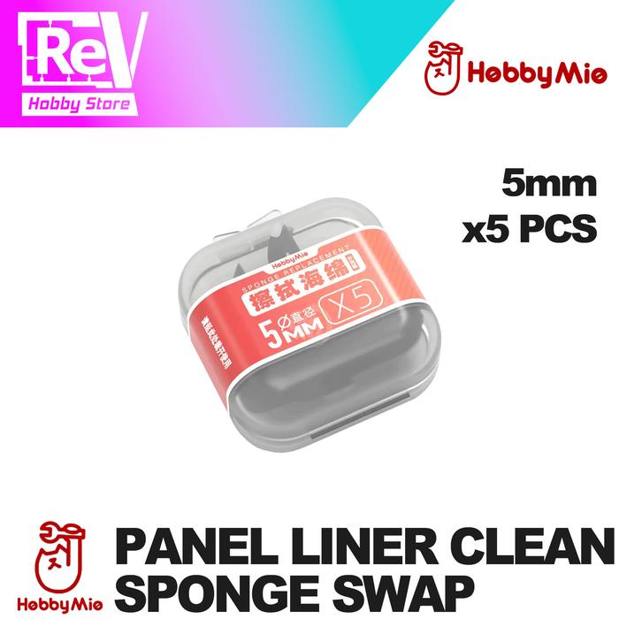Gambar HOBBY MIO SPONGE SWAB STICK PANEL LINE ERASER - REFILL 5MM dari RevHobby Store undefined Tokopedia