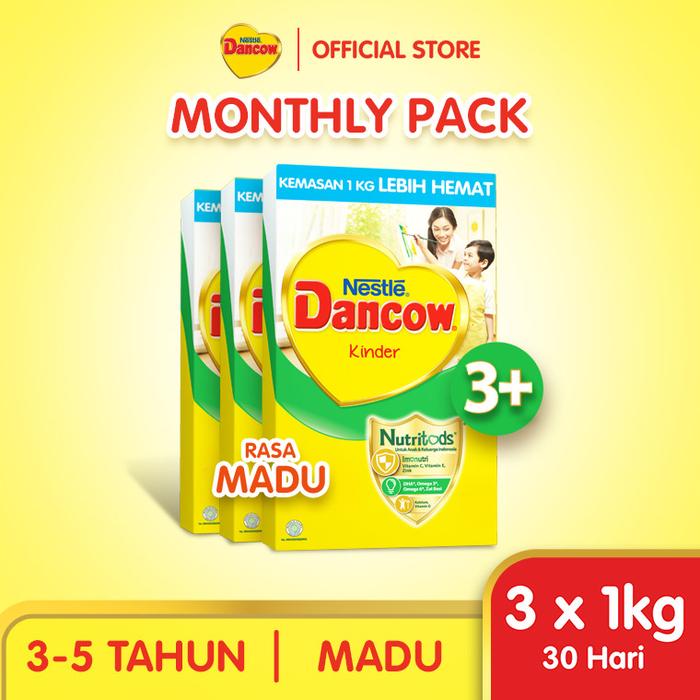 Gambar Nestle Dancow 3+ Dengan Nutritods Susu Pertumbuhan Rasa Madu 3-5 Tahu dari Diverse Delights Depot undefined Tokopedia
