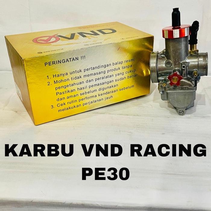 Gambar KARBULATOR PE28 PE30 VND RACING ONLY RACE KARBU SETINGAN MUDAH - KARBU VND, Pe30 dari WindBurned-Store undefined 2 Tokopedia
