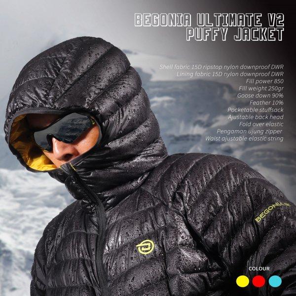 Jaket Begonia Goose Down Puffy V2 Down Jacket Jaket Bulu Angsa