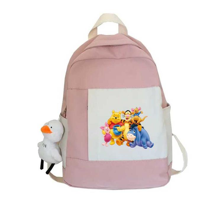 Gambar Winnie the Pooh Tas Ransel Korean Style Terbaru Winnie the Pooh Tas - Pink dari WinOfficial_id undefined Tokopedia