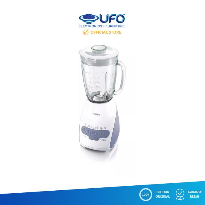 Gambar PHILIPS HR2116 BLENDER KACA 1.5 LITER - Abu-abu dari UFO Elektronika Kota Surabaya Tokopedia