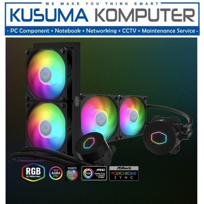 Cooler Master Masterliquid Ml240l Argb V2 Cpu Liquid Cooler