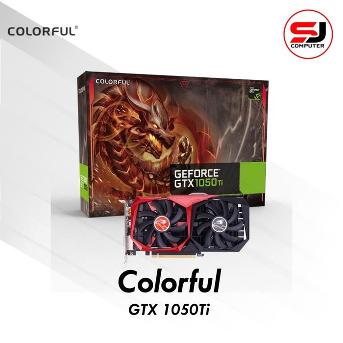 Jual VGA COLORFUL GTX 1050 TI 4GB Kota Administrasi Jakarta - Main Image
