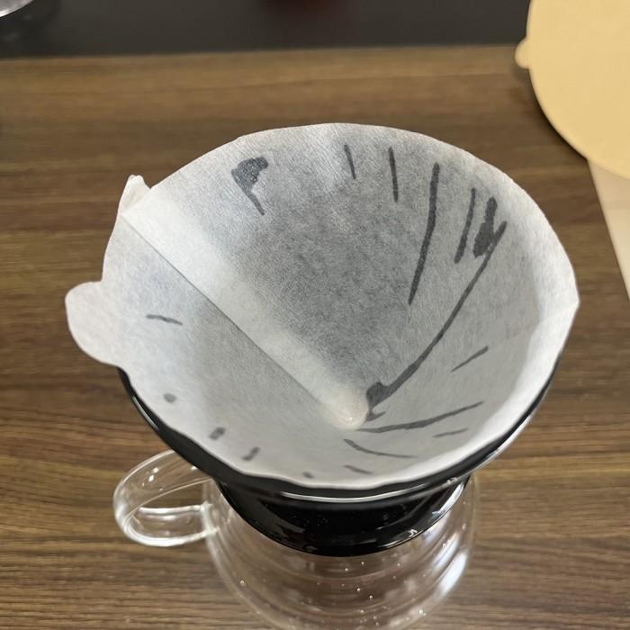 Gambar Penyaring Kopi Barista Cafe Saringan Kopi Coffee Filter Bentuk U V60 - Putih dari Happycollection28 undefined Tokopedia