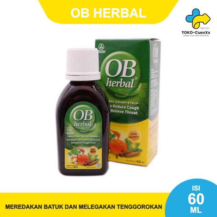 Gambar Ob Herbal Obat Batuk Sirup 60ml Membantu Meredakan Batuk dari Cuptarka undefined Tokopedia
