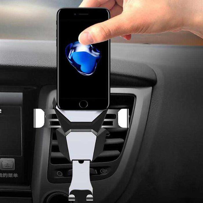Gambar Car Holder Penjepit Smartphone Metal Air Vent - Hitam dari Luckychange48 undefined Tokopedia