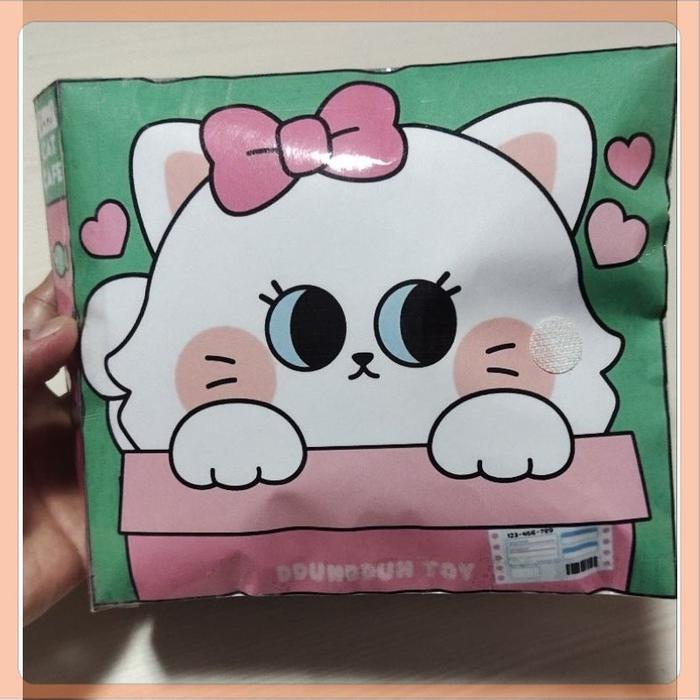 New Toca Boneka Kertas Squishy Book Ddun Ddun Toy Cat Cafe Best Sel