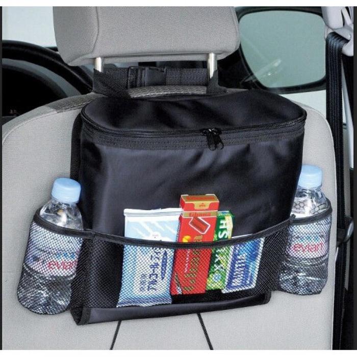 Gambar Tas Pendingin Kursi Mobil Back Seat Organizer Snack and Drink 9L - Hitam dari Luckychange48 undefined Tokopedia