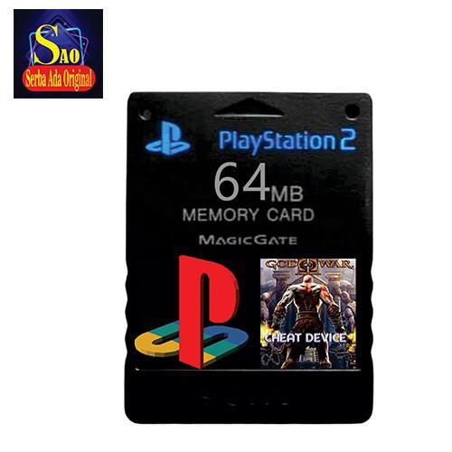 Gambar MEMORY CARD PS2 CHT DEVICE TERLARIS. - 64MB cheat aja dari Tabrizz com. undefined Tokopedia