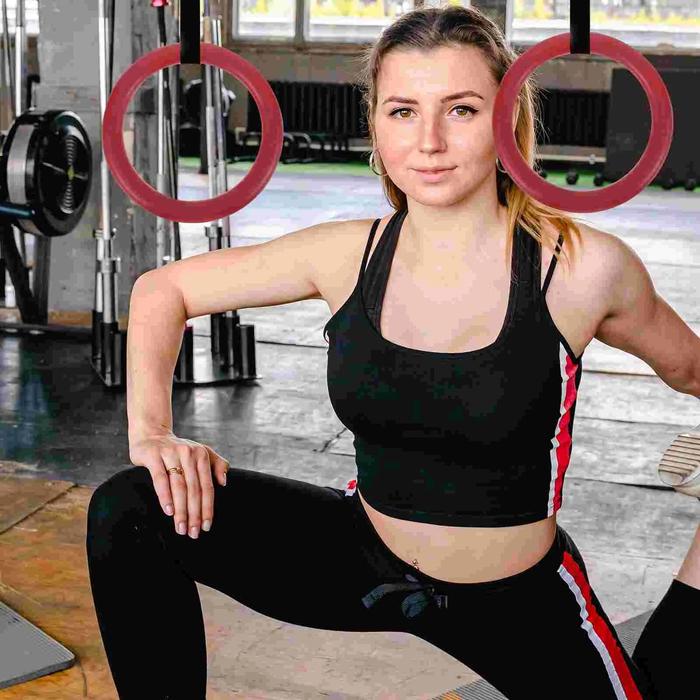 Gambar BH 2 Pcs Gym Equipment Sports Workout Rings Multifunction Pull dari Babylon Hasina undefined Tokopedia