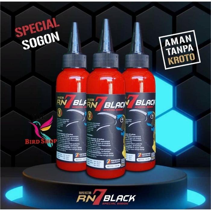 Gambar RN7 Black rapid nektar nextar pakan burung sogon kolibri konin pleci dari ainidua undefined Tokopedia