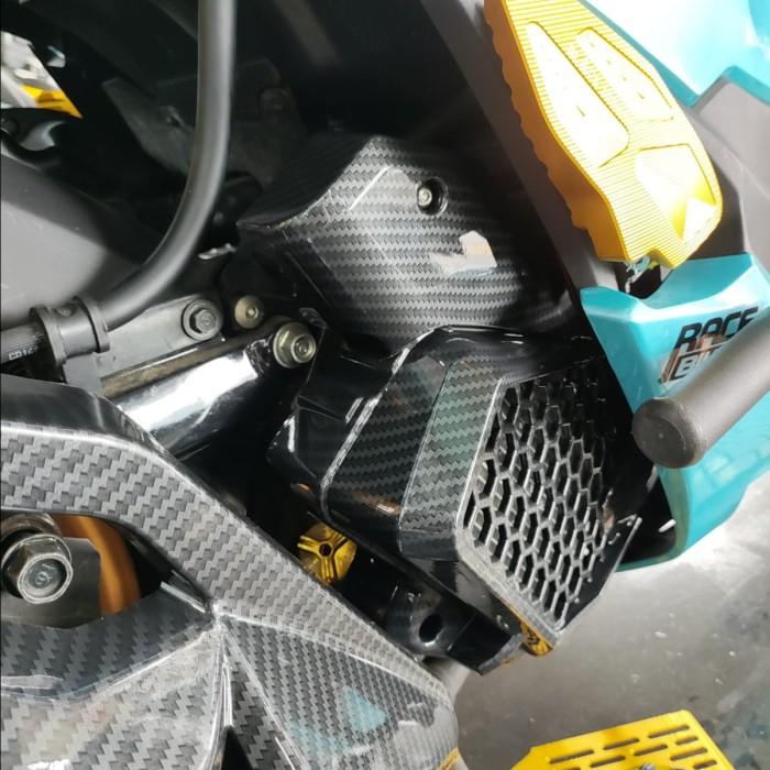 Gambar tutup cover radiator pcx 160 carbon nemo best Quality - Pcx 160 mhr dari Hero motorsport undefined Tokopedia