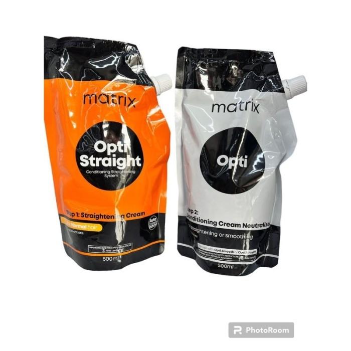 Gambar MATRIX OPTI STRAIGHT 500ML STEP 1 DAN STEP 2 - NORMAL dari kenzo centre kosmetik undefined Tokopedia
