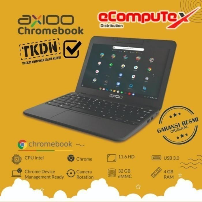 Gambar AXIOO CHROMEBOOK N4020 4GB 32GB 11.6" INCH GARANSI 3 TAHUN RESMI TKDN dari eCompuTex Distribusi undefined Tokopedia