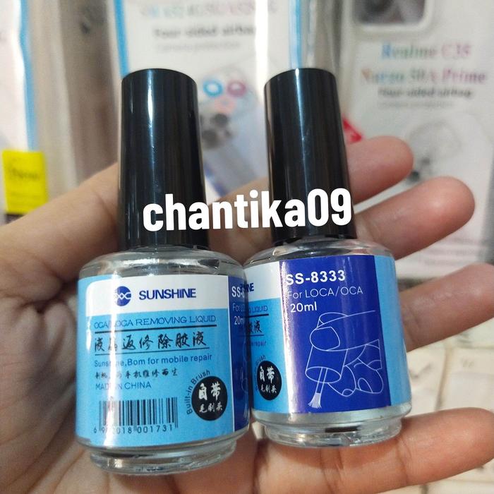 Gambar Pembersih Lem  SS-8333 20gr Oca Glue Remover Cairan Penghancur Lem Lcd dari Avanguardian undefined Tokopedia