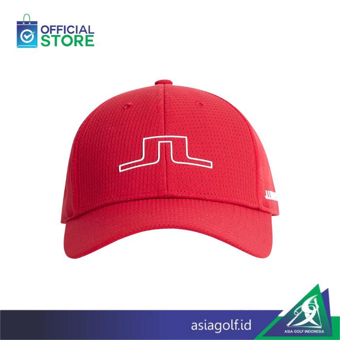 Gambar Cap Golf J Lindeberg Caden | Golf | Topi Golf - Red dari Asia Golf Surabaya undefined Tokopedia