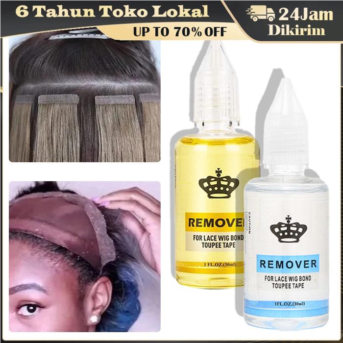 Gambar Ryuuta Wig Toupee glue REMOVER 30ml - Transparan dari Enable MART undefined Tokopedia