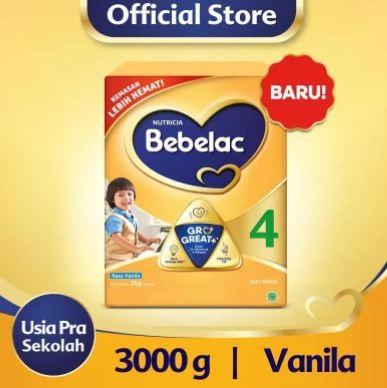 Gambar BEBELAC 4 VANILA SUSU FORMULA [3000 GR] dari jackyyyy store undefined Tokopedia
