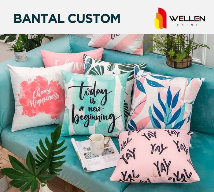 Gambar Print Custom Bantal Sofa Print / Printing Foto Souvenir Hadiah 40 x 40 dari Tokoempak undefined Tokopedia