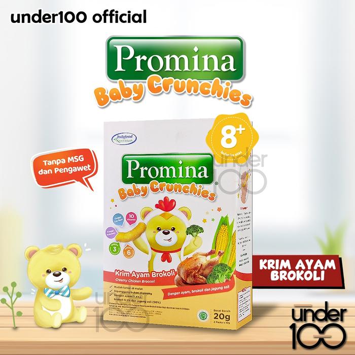 Gambar Under100  Promina Baby Crunchies 20gr Usia 8 Bulan+ Rumput Laut - PromBC KrimAyam dari Under100 Store undefined Tokopedia