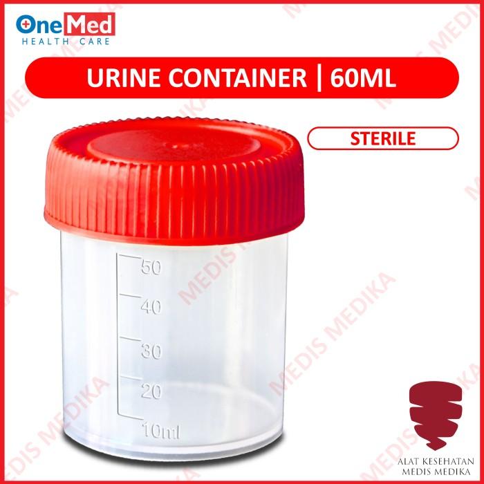 Gcuu Containers Jual Urine Container Steril 60ml Pot Urin Krim Salep Sterile Onemed 60 ...