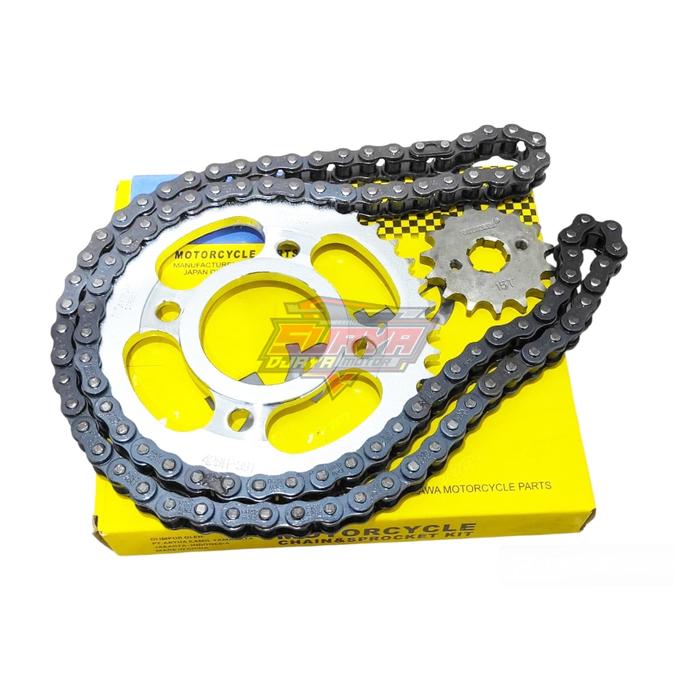 Gambar Gear Set Gearset GirPaket Set Rantai Fukukawa Gir Paket GL 100 CB 100 dari JAYA7482910101 undefined Tokopedia
