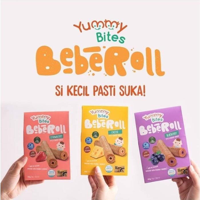 Gambar Yummy Bites Beberoll Varian Rasa 40Gr Snack Bayi dari sarohseller undefined Tokopedia