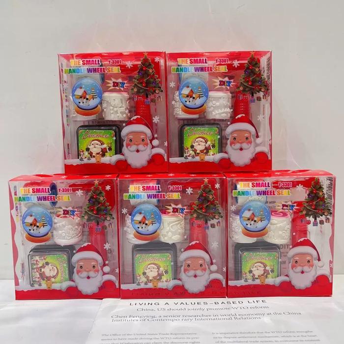 Gambar diy chrismas roll ink stamp sanrio stemple cap  sanrio cap natal - Christmas dari Lalinnakiddiestore undefined Tokopedia