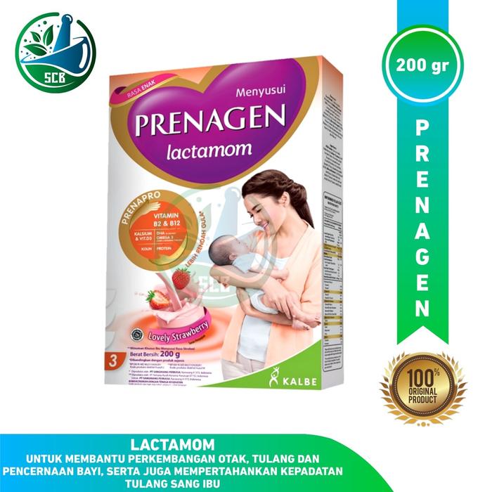 Gambar NEW PRENAGEN Lactamom Susu Ibu Menyusui Box 200gr dari Zelena Store id undefined Tokopedia