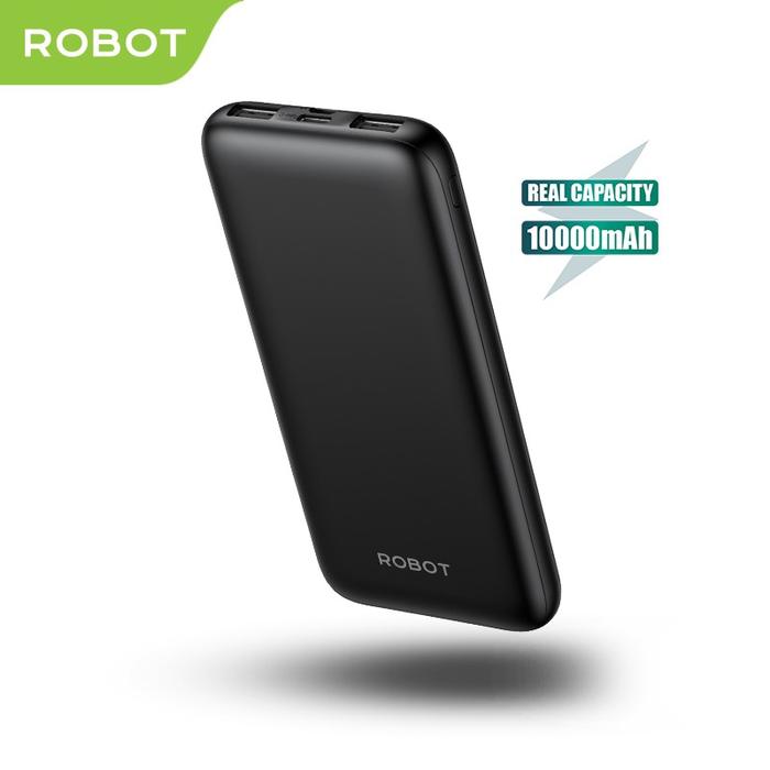 Gambar ROBOT PowerBank RT12 10000 mAh Dual Input Output Slim Original - Black dari Ivoire Concept Store undefined Tokopedia