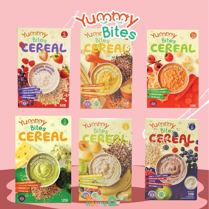 Gambar Ready Yummy Bites Cereal Isi 100Gr 6M+ dari sarohseller undefined Tokopedia