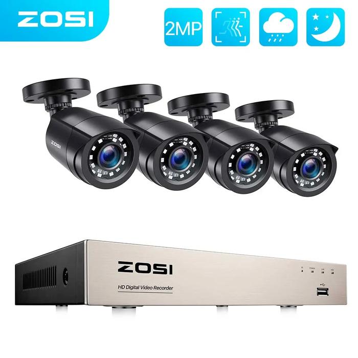 Jual ZOSI 1080P 8CH TVI CCTV Video Surveillance Security Camera