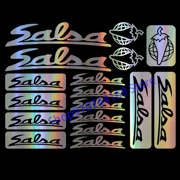 Vinyl Sticker Salsa Cycles Stickers Jual Compatible FOR Salsa