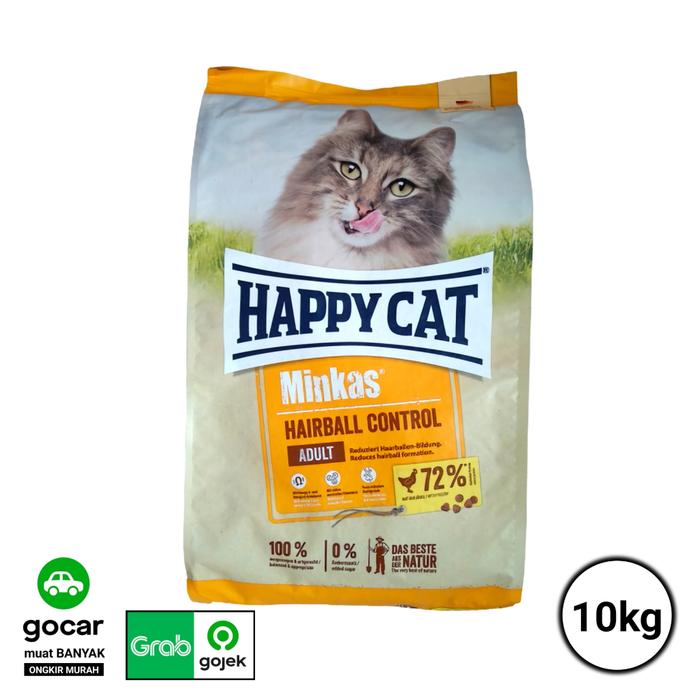 Jual HAPPY CAT MINKAS HAIRBALL CONTROL 10KG cat food Kota