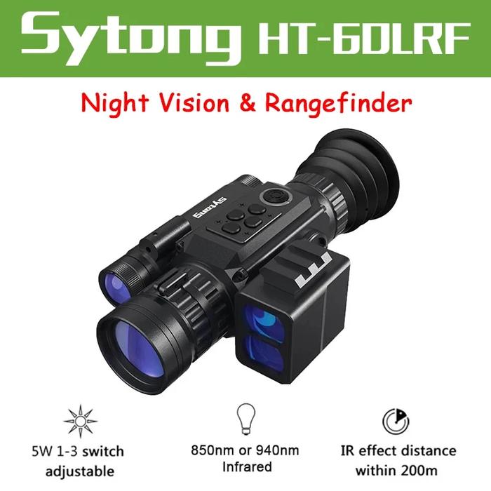 Gambar Sytong HT60LRF 940nm IR Night Vision Hunting Scope Laser Rangefinder dari Banana shp undefined Tokopedia