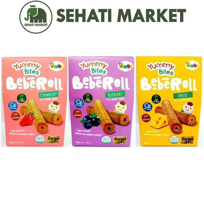 Gambar Yummy Bites Beberoll Biskuit Bayi Camilan Bayi 40Gr dari Ghhhik undefined Tokopedia
