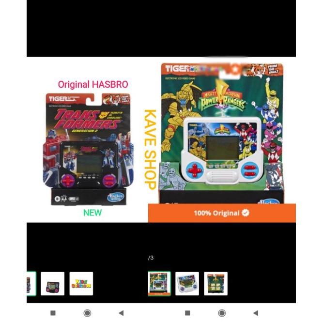 Gambar Video Games LCD Electronic Transformers / Power Rangers - HASBRO dari Malik Kidz undefined Tokopedia