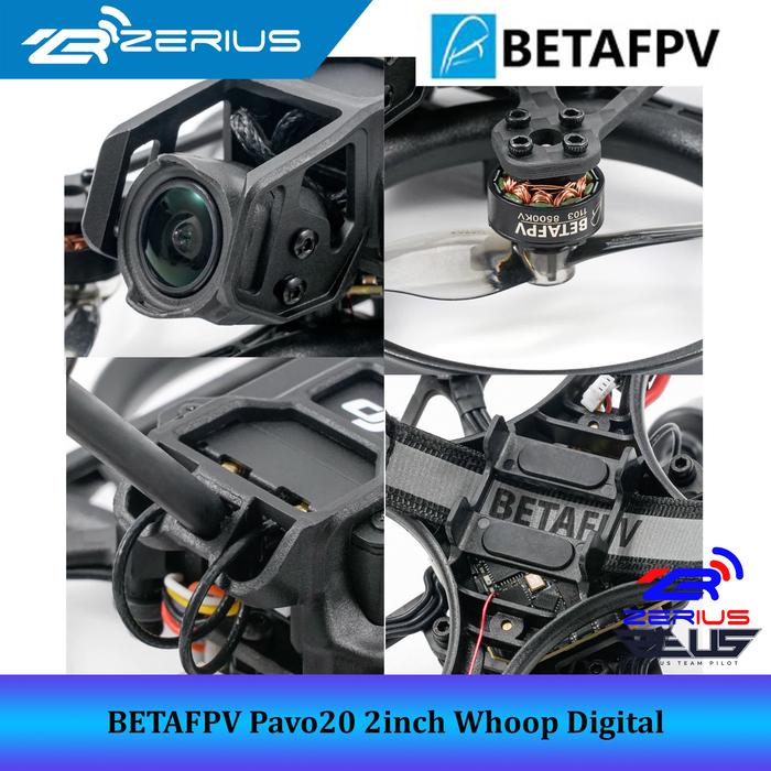 BETAFPV Pavo20 Pro – Cinewhoop Brushless 2.2″ HD Digital Pour DJI O3 / Caddx Vista / Runcam