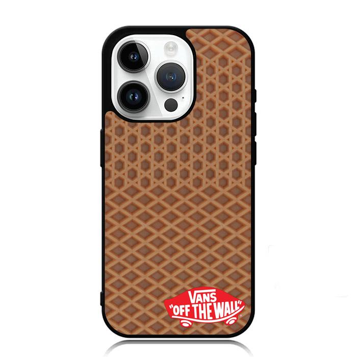 Waffle Case Vans Off The Wall Iphone Case Casing Case IPhone 15