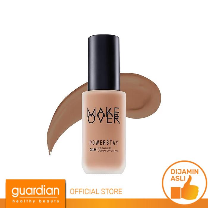 Gambar Make Over Powerstay Weightless Liquid Foundation W60 Cream Cocoa 40Ml dari Guardian Official Store undefined Tokopedia