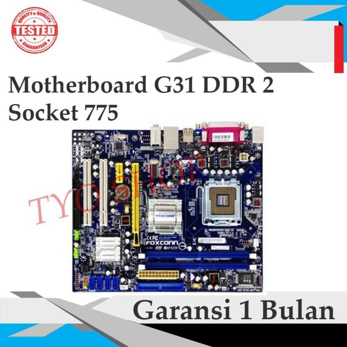 Jual \NEW/ Mainboard G31 socket 775 ddr (**) Kota Administrasi