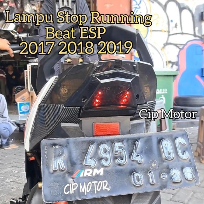 Gambar Lampu Stop Running BEAT ESP 2017 2018 2019 8 Mode Running - Mika Smoke dari Motoin.acc undefined Tokopedia