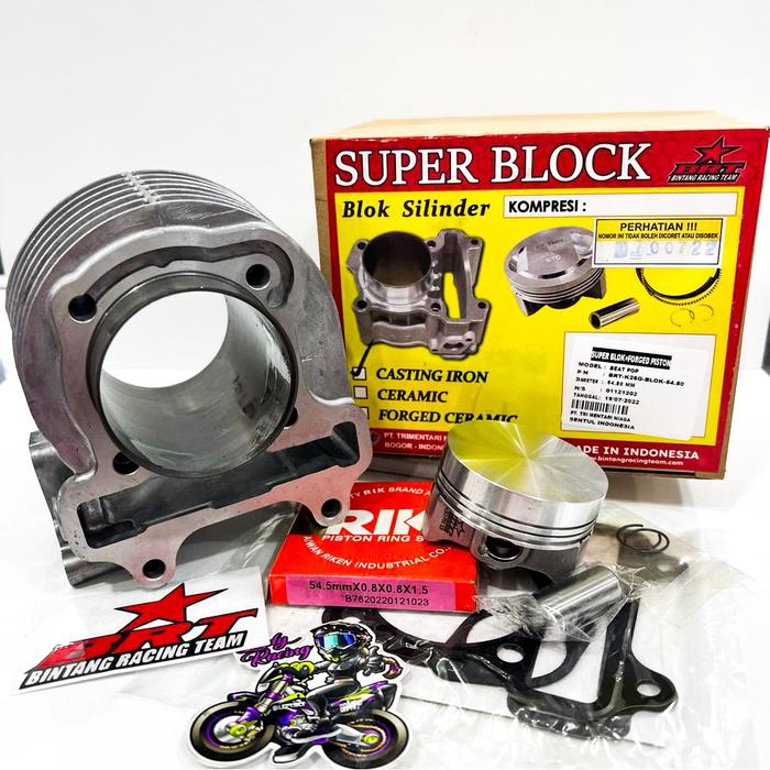 Jual BLOK CAST IRON BRT BEAT POP ESP STREET SCOOPY ESP