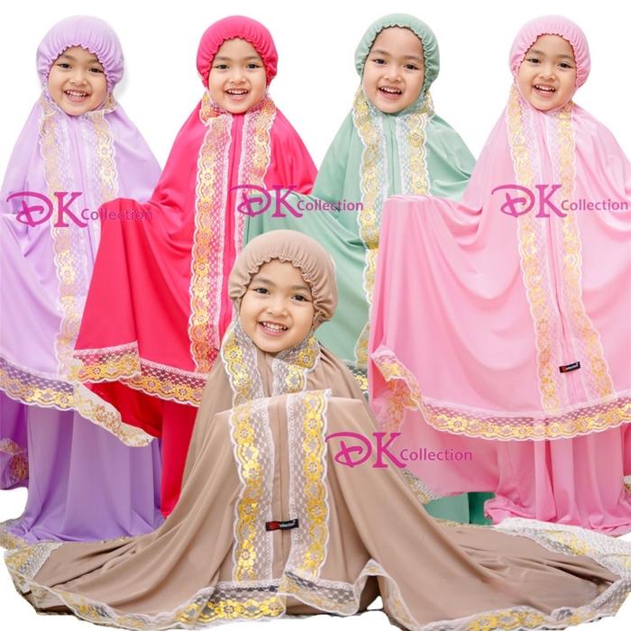 Gambar MUKENA ANAK SHANZA dari FW Yayu Hijab undefined Tokopedia