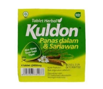 Gambar [SILAHKAN DIORDER] Kuldon Tablet Herbal Panas Dalam dan Sariawan 1 dari Haban Store undefined Tokopedia