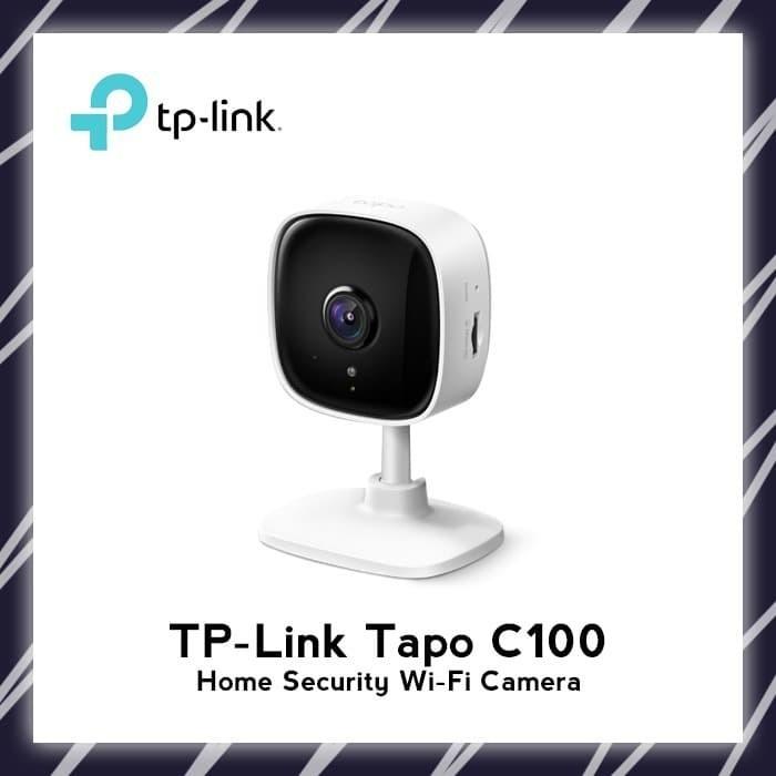 Gambar TP Link Tapo C100 Smart IP Camera CCTV WiFi Home Security - C100 Only dari Idos Thing undefined Tokopedia