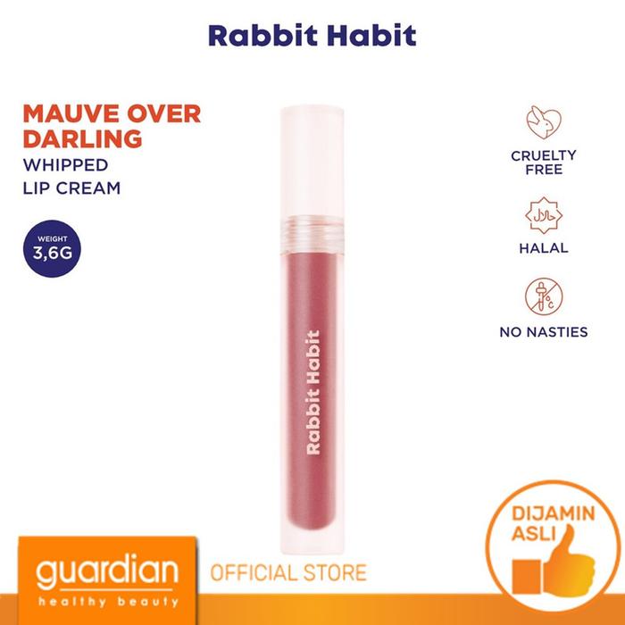 Gambar Rabbit Habit Whipped Lip Cream 05 Mauve Over Darling 4G dari Guardian Official Store undefined Tokopedia