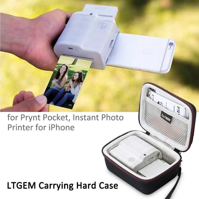Jual LTGEM EVA Hard Case for Prynt Pocket Instant Photo Printer for iPhone Kota Surabaya